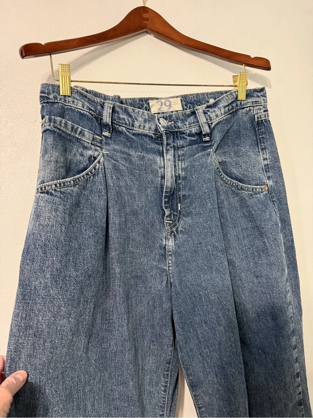 We The Free Wide Leg Flare Jeans Free People size 29